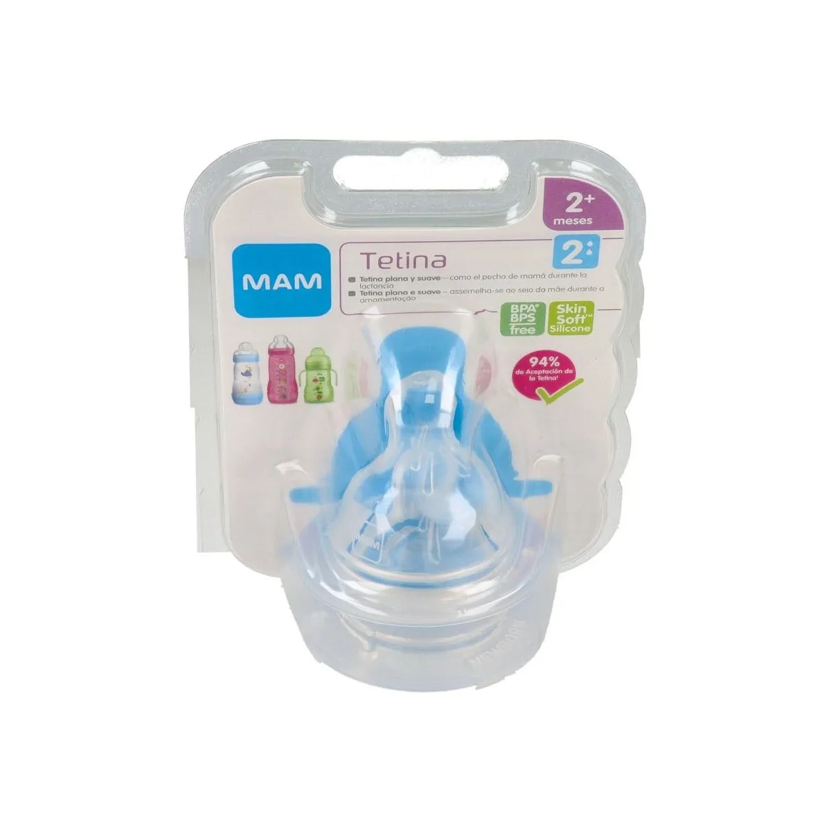 Tetina Mam Ultivent n2 2 Meses 2 Ui a104