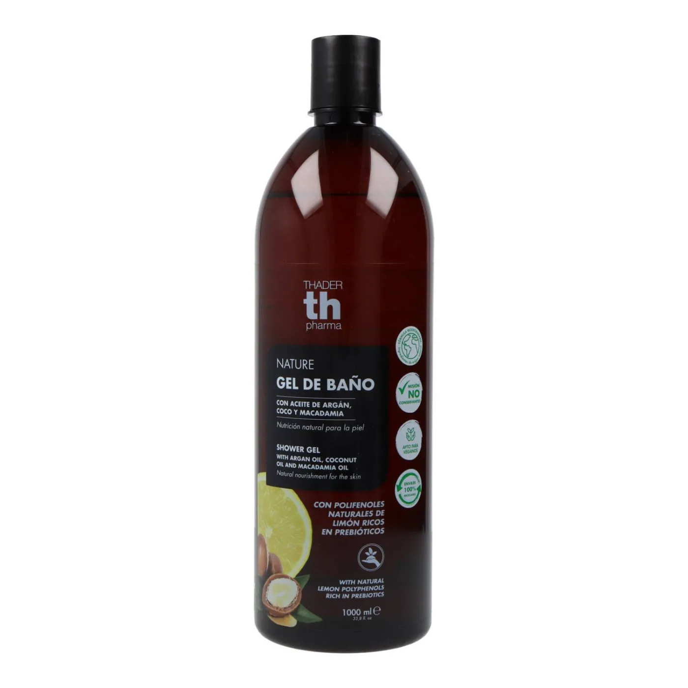 Th Pharma Gel De Ducha Natural Coco Y Macadamia