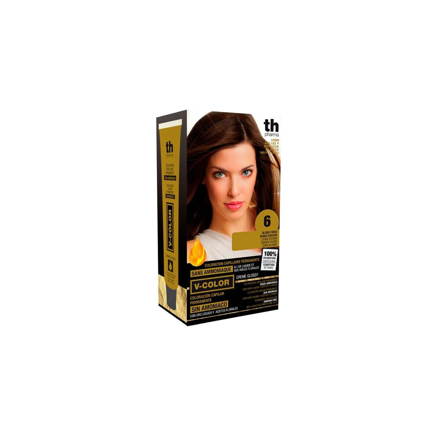 Th Vcolor N6 Rubio Oscuro