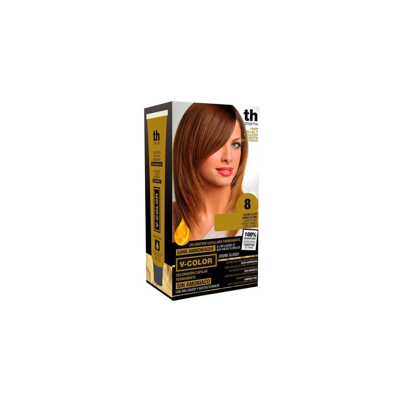 Th Vcolor N8 Rubio Claro