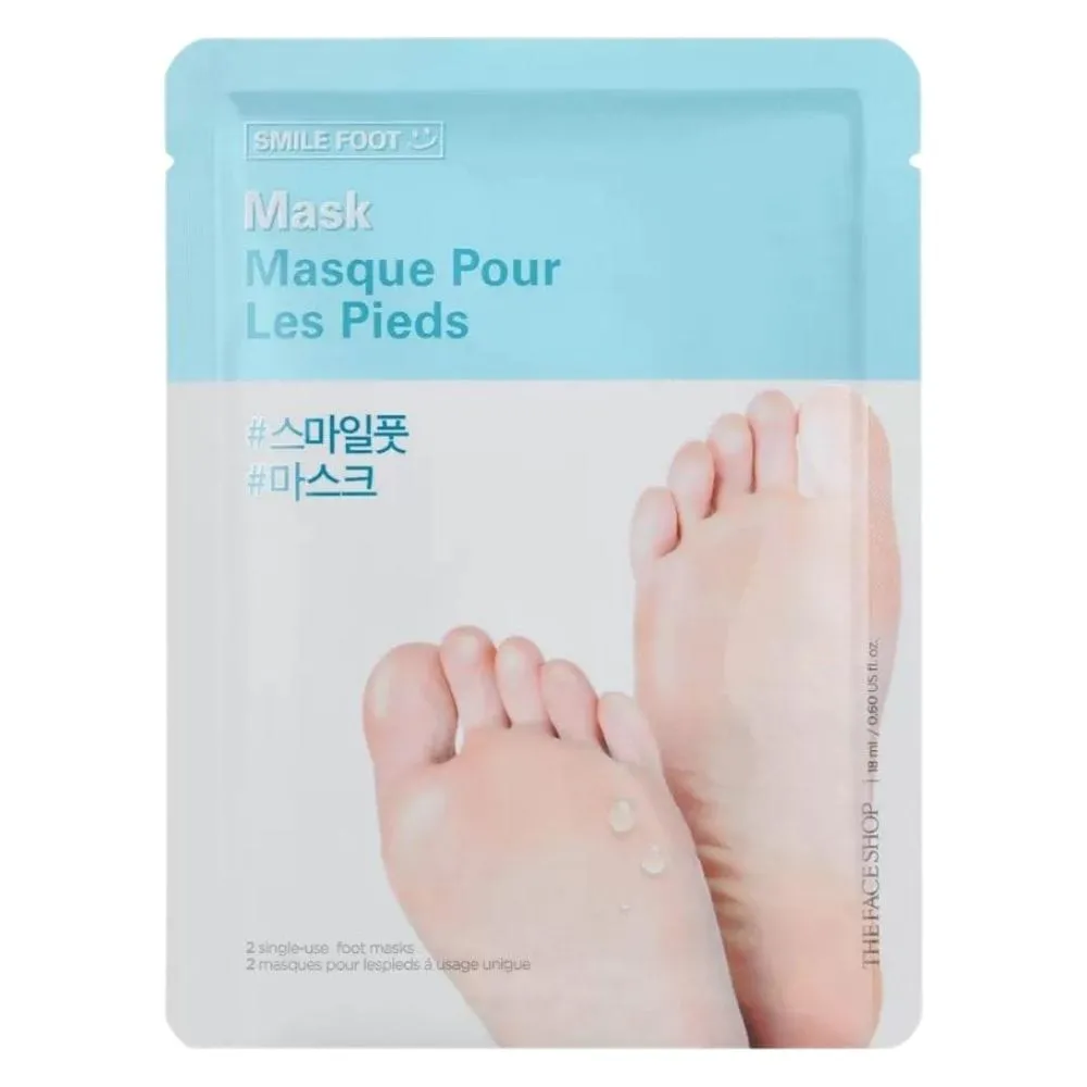 The Face Shop Smile Mascarilla de gelatina exfoliante para pies - 40 ml