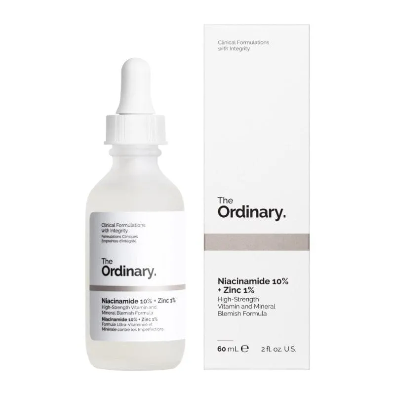 The Ordinary Niacinamida 10% + Zinc 1% - 60 ml