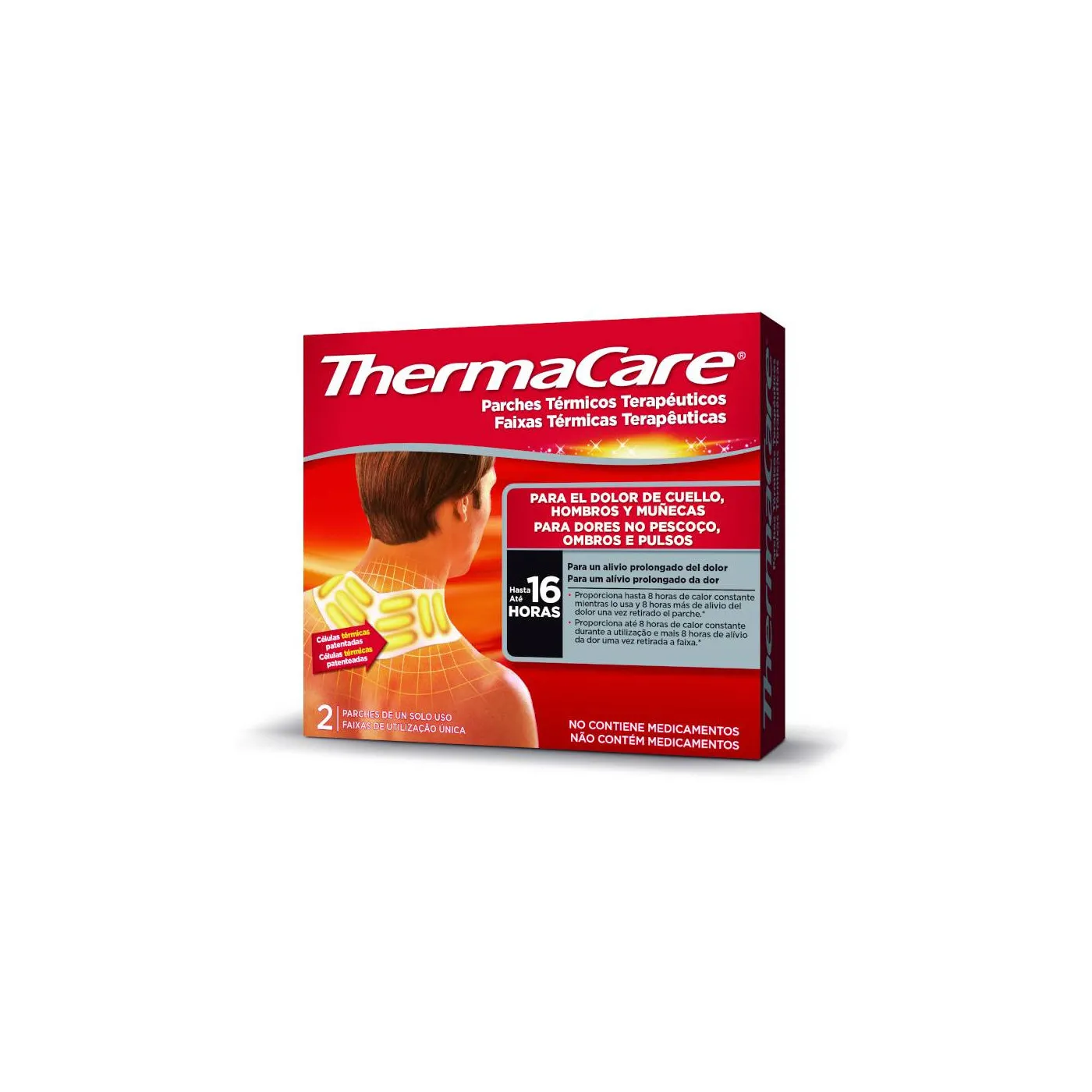 Thermacare Parche Termico Cuello Hombro Muñeca 2