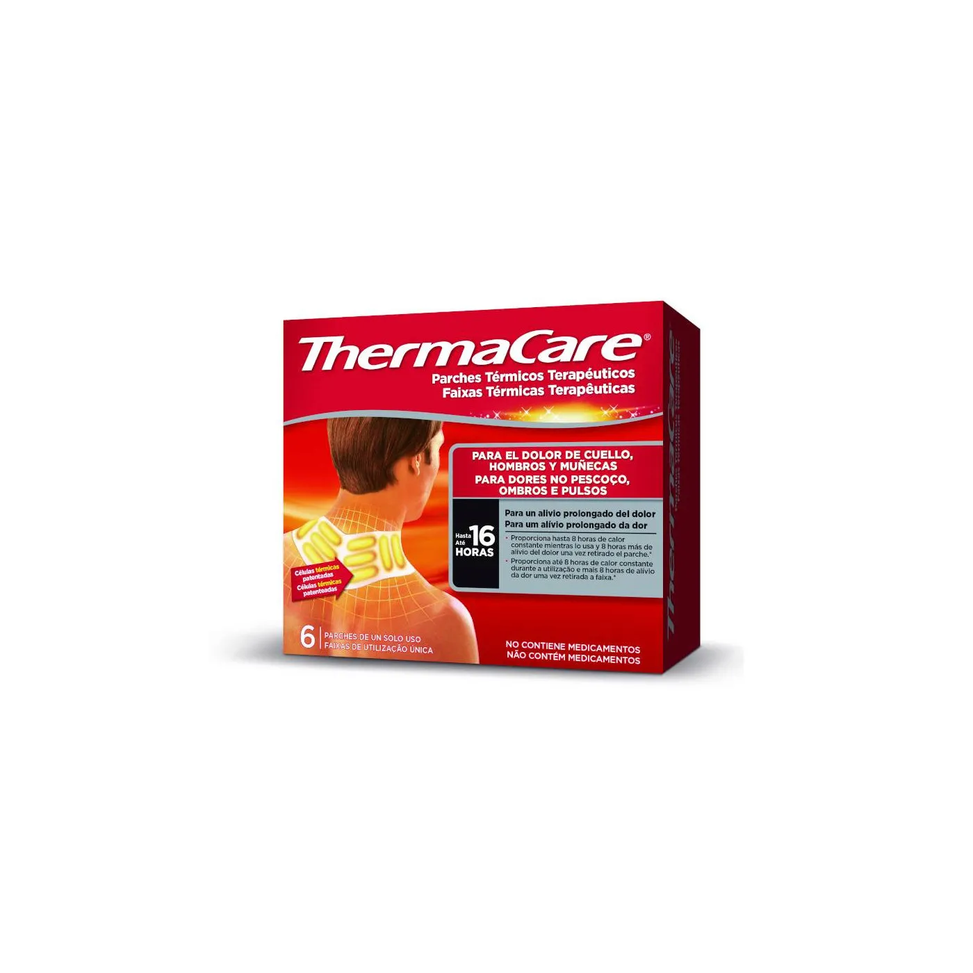 Thermacare Parche Termico Cuello Hombro Muñeca 6