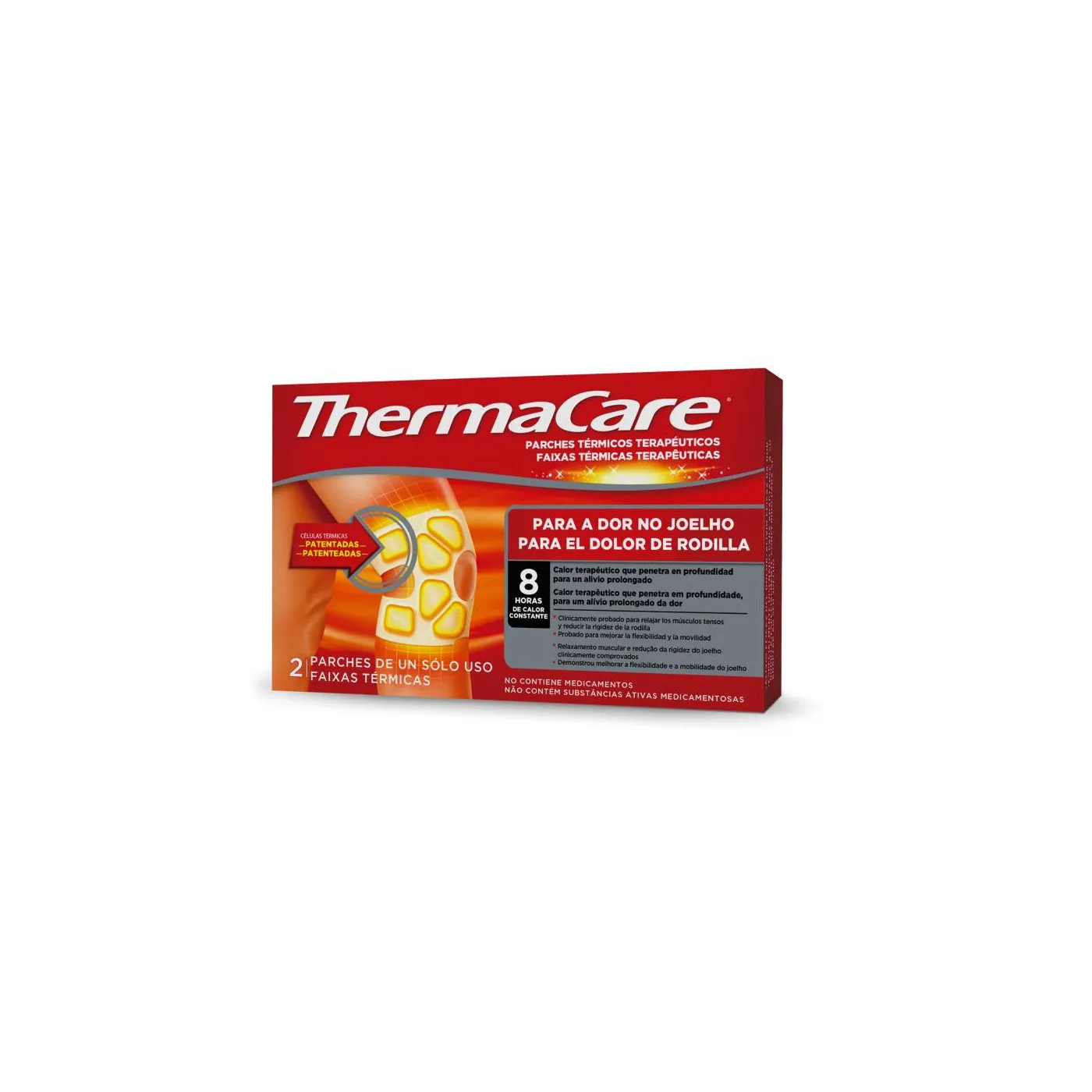 Thermacare Parche Termico Rodilla 2 Parches