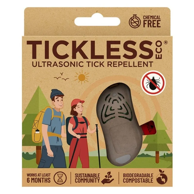 Tickless Eco Human Repelente Ultrasónico de Garrapatas - Marrón