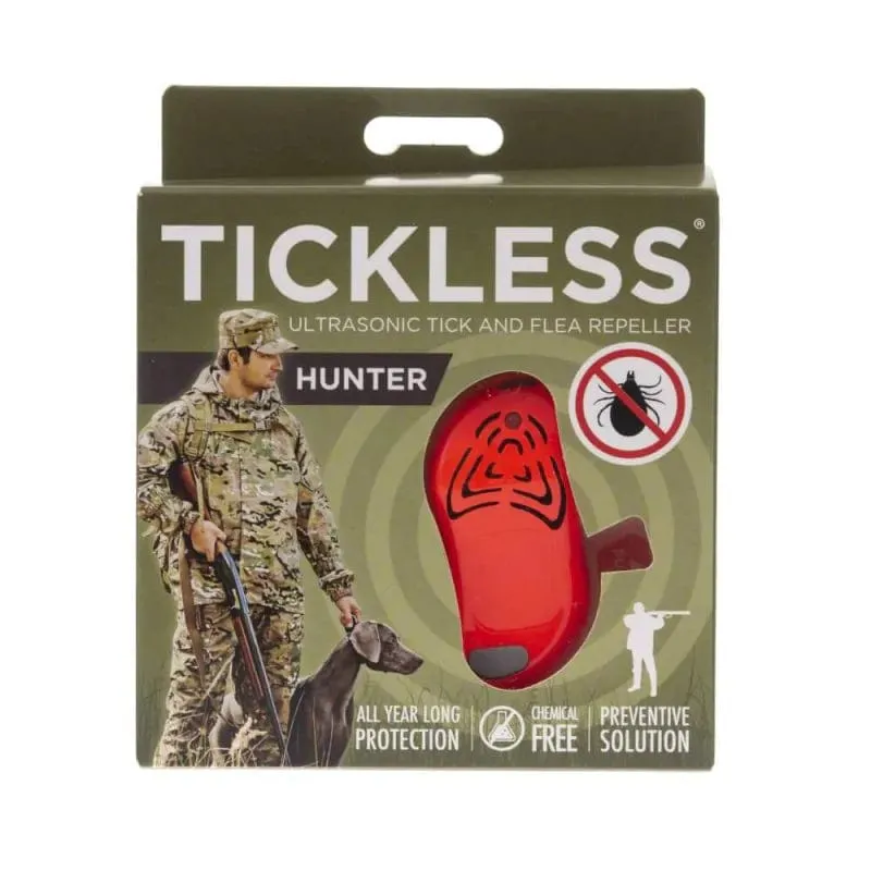 Tickless Hunter Repelente ultrasónico de garrapatas - Naranja