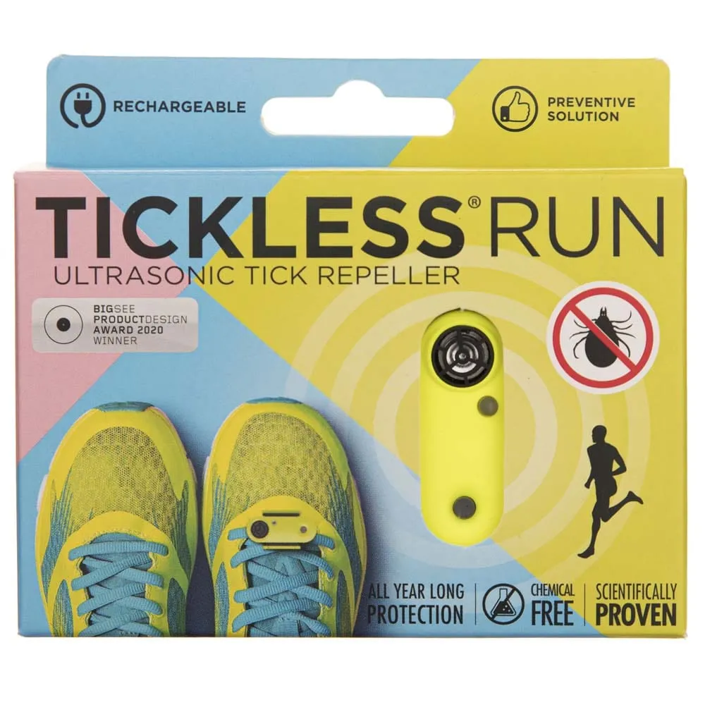 Tickless Run Repelente Ultrasónico de Garrapatas - Amarillo