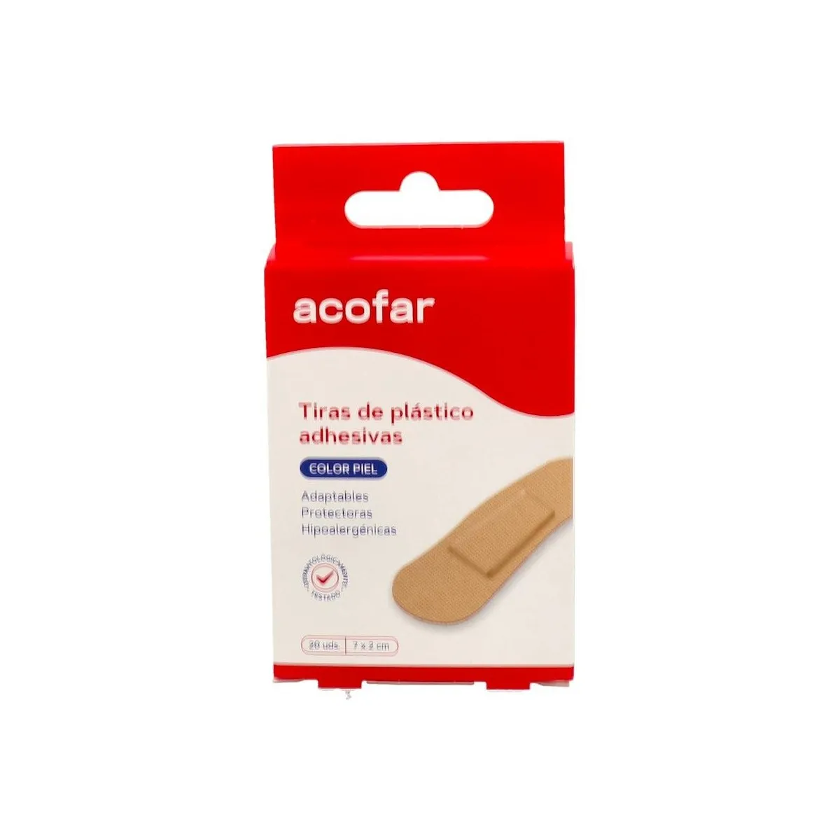 Tiritas Acofar Plast Adhe Piel 20 U