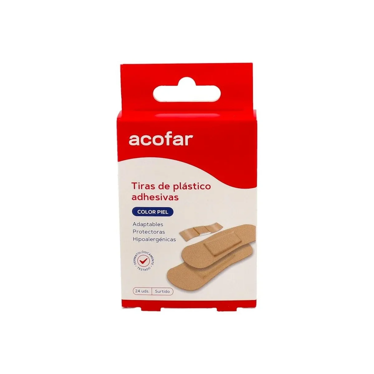 Tiritas Acofar Plast Adhe Piel Sur 24 U