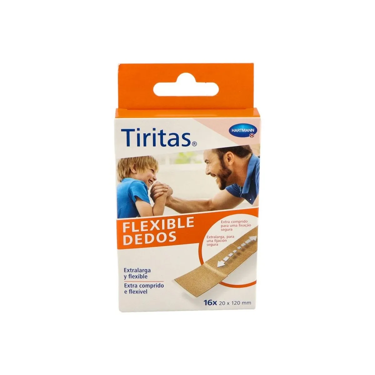 Tiritas Hartmann Ela Dedos Ext Large 16u