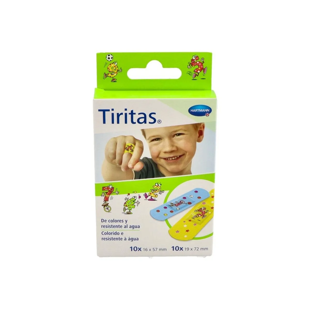 Tiritas Hartmann Kids 2tamaños 20u