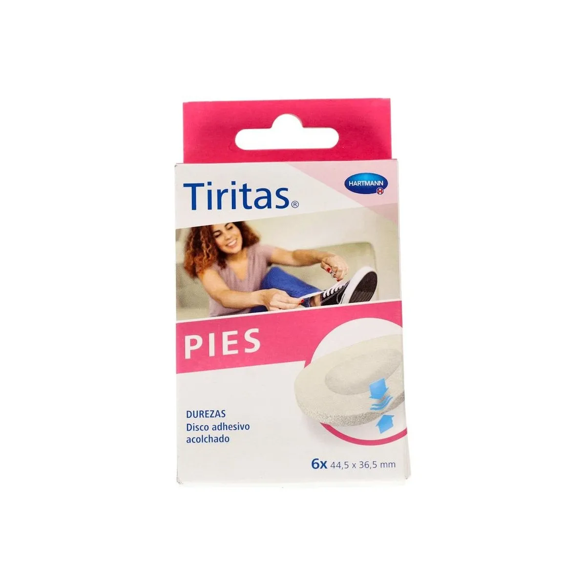 Tiritas Hartmann Pies Durezas 6 Uni