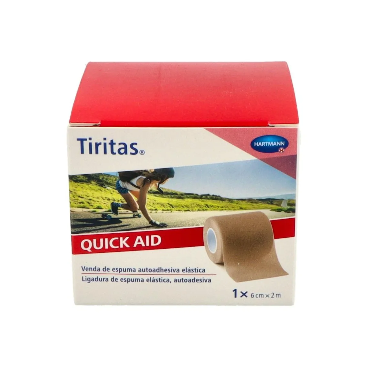 Tiritas Quick Aid 6Cmx2M Nude p1