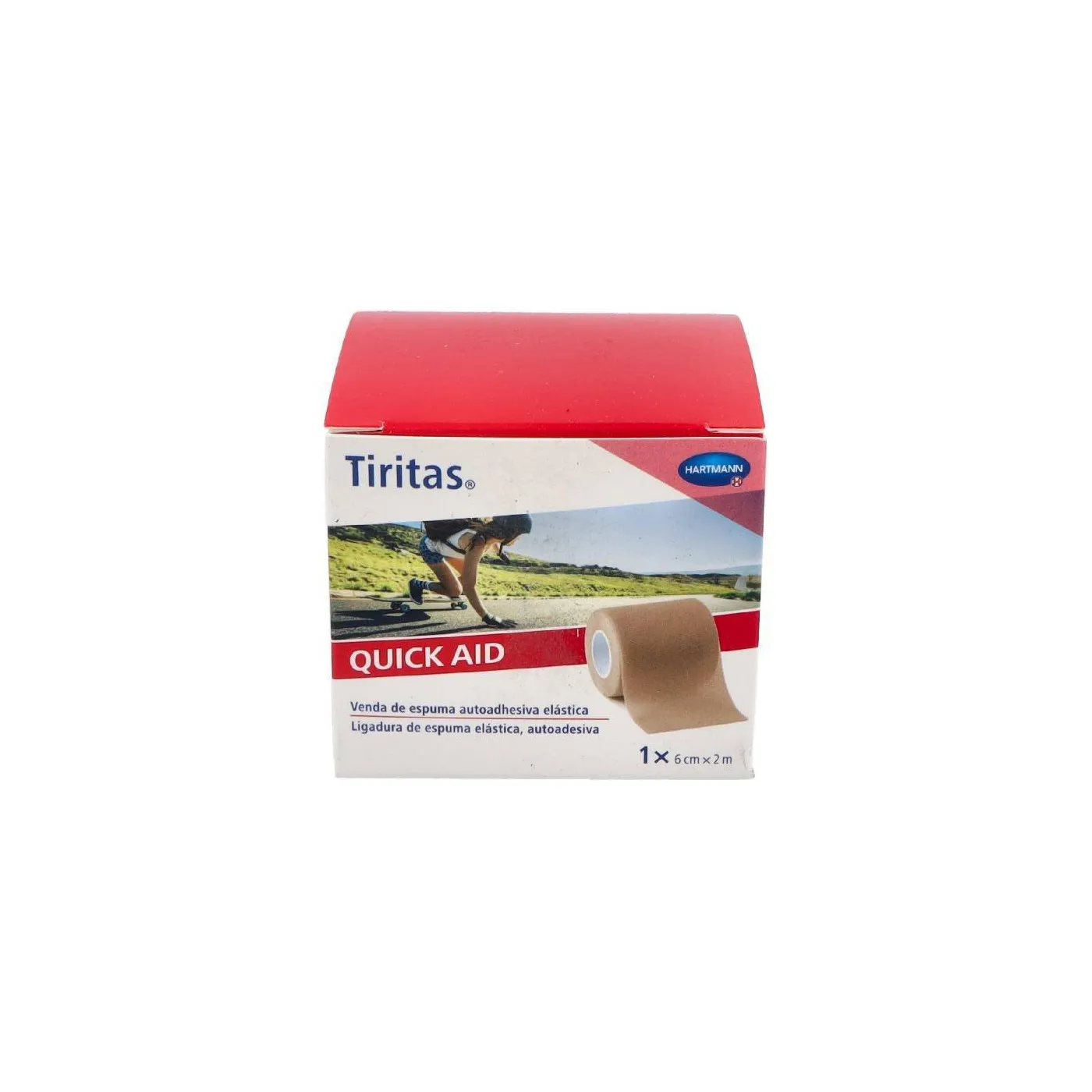 Tiritas Quick Aid Aposito Adhesivo Color Piel 6