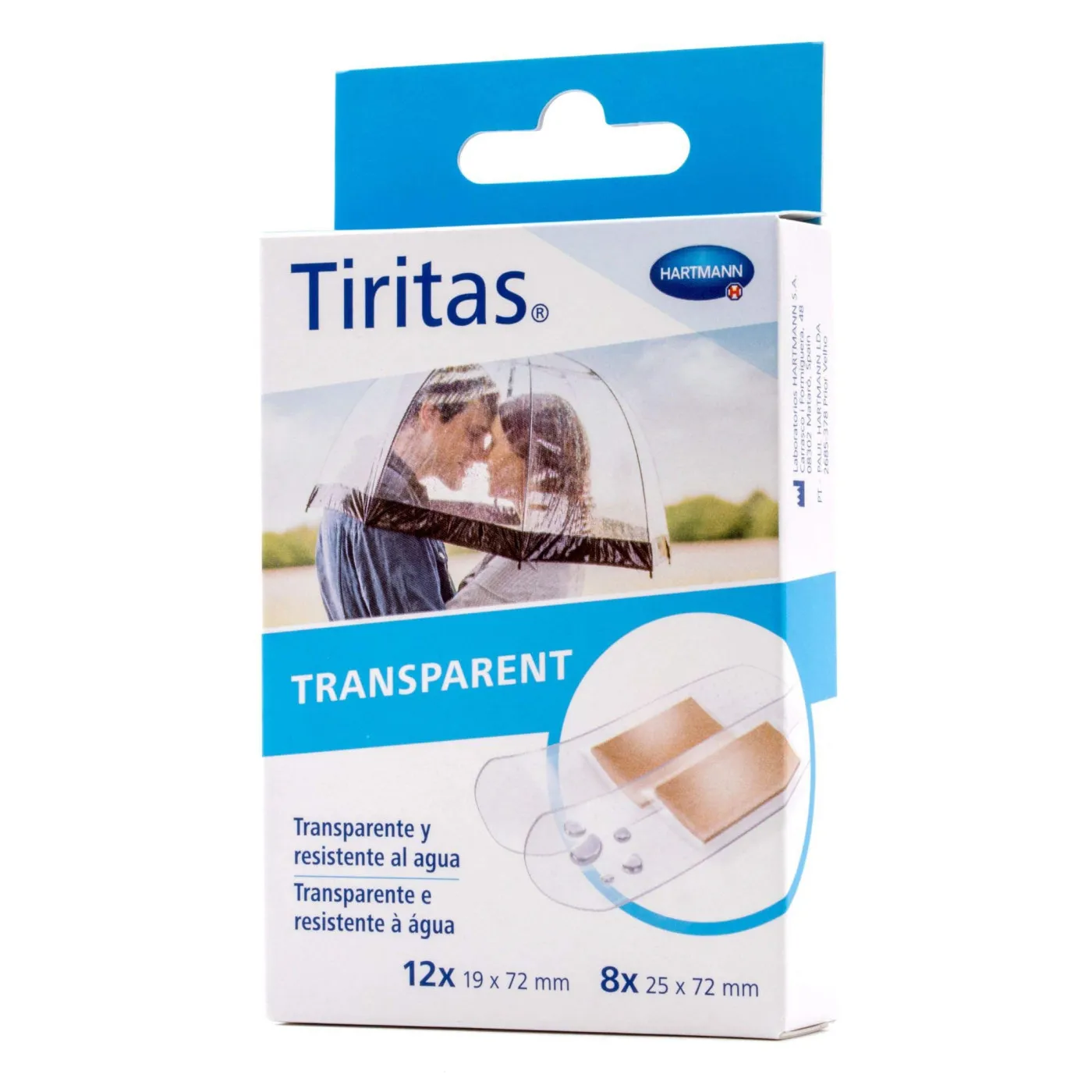 Tiritas Transparentes 20 Uds Hartmann