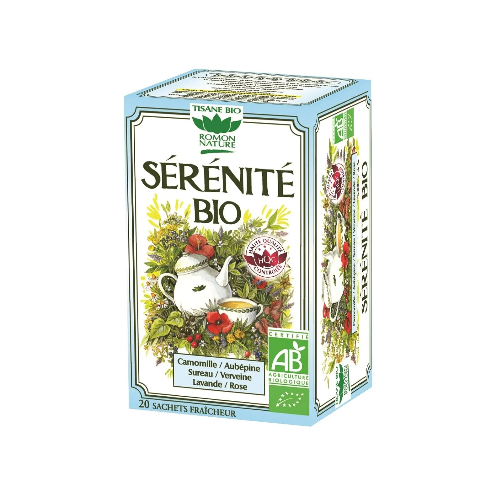 Té de Hierbas Serenidad Bio-20 sobres-Romon Nature