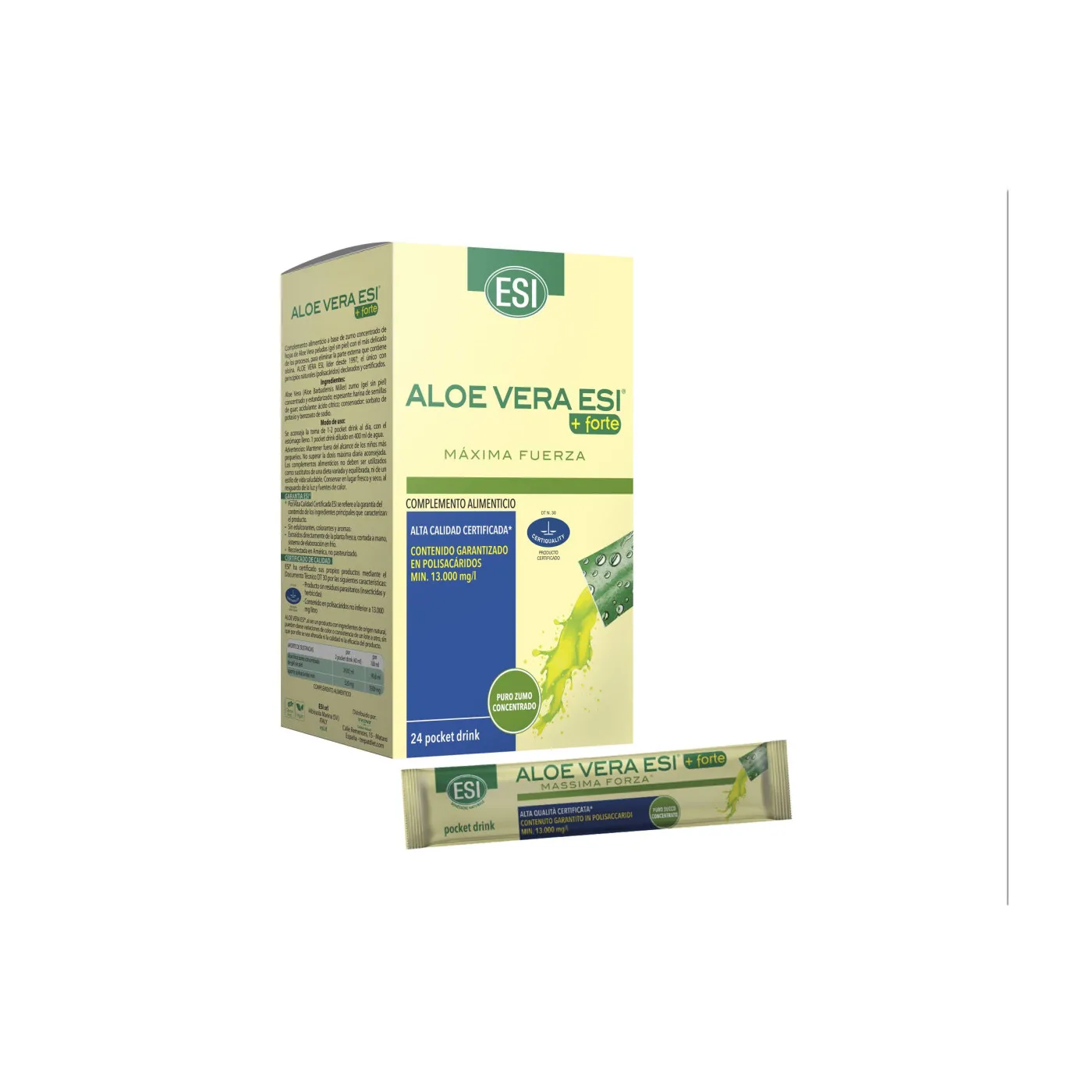 Trepat Dietesi Zumo Aloe Vera Forte Pocket Drink