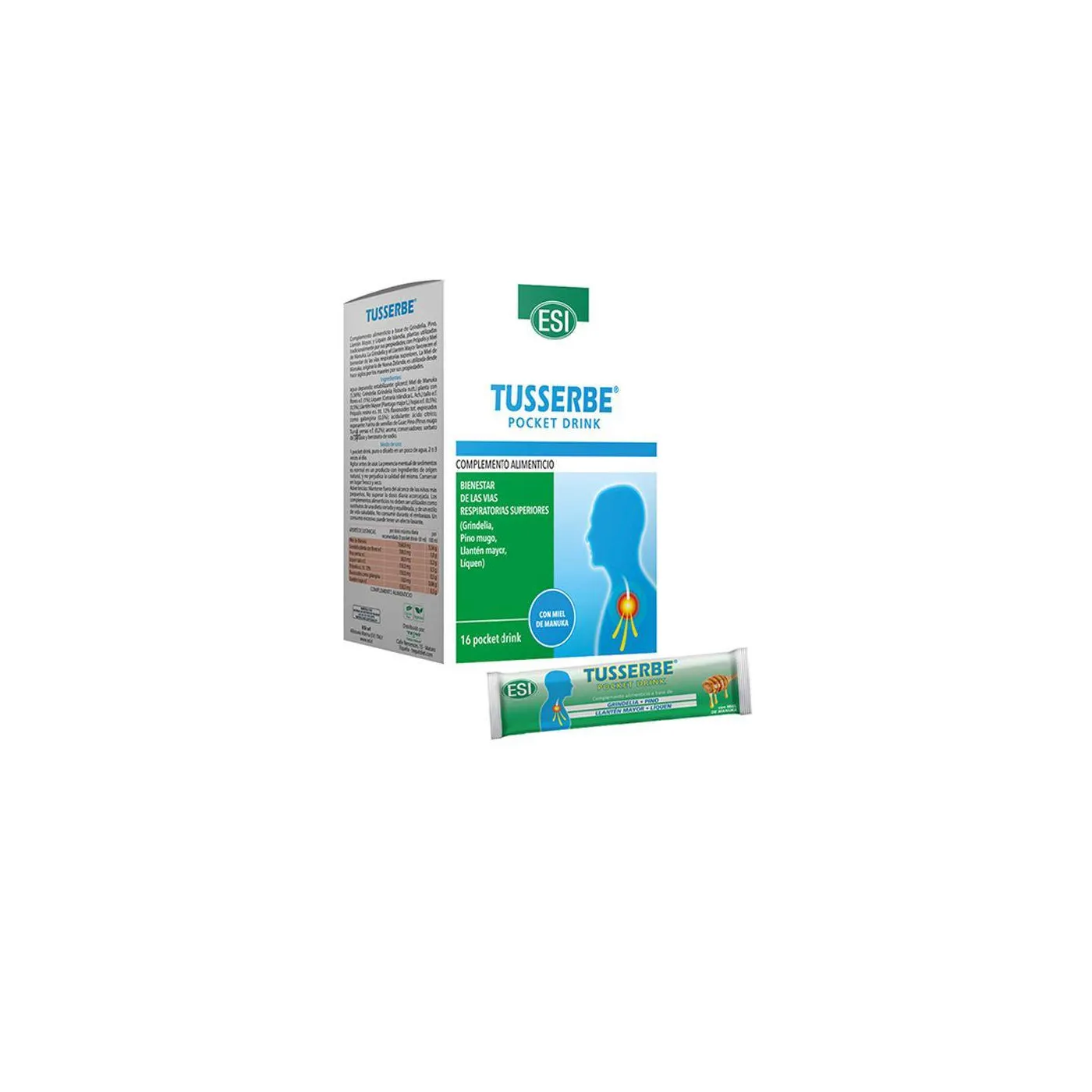 Tusserbe Pocket Drink Esi 16 Sobres