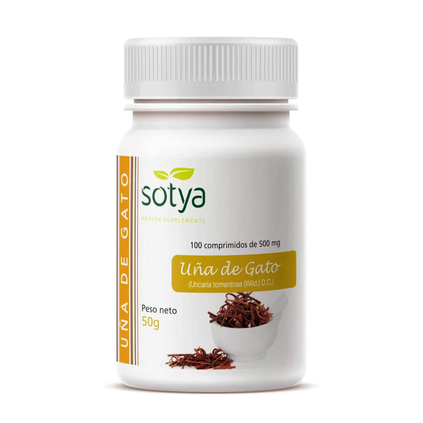 Sotya Uña De Gato 100 Comprimidos 500g