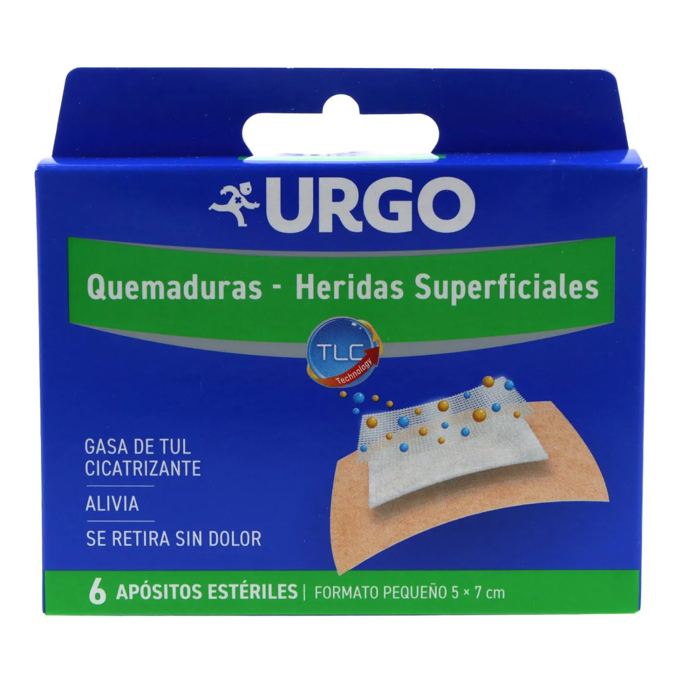 Urgo Quemaduras 6 Apositos Medianos