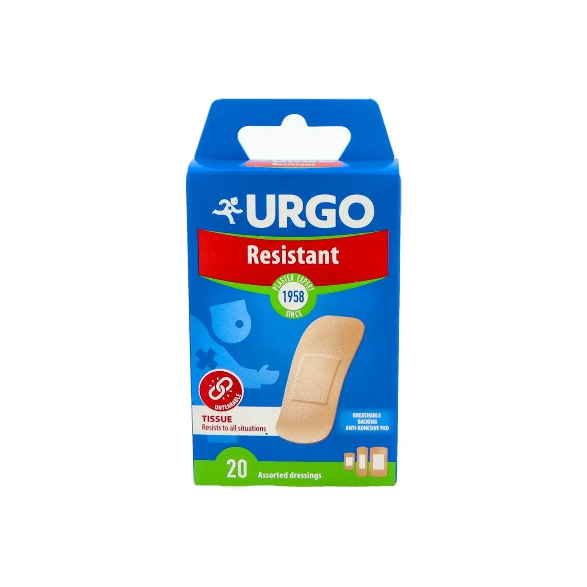 Urgo Resistant 20 Apositos Variados
