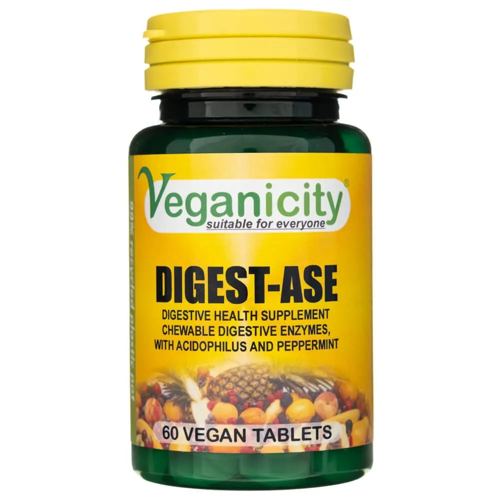 Veganicity Digest-Ase - 60 Tabletas