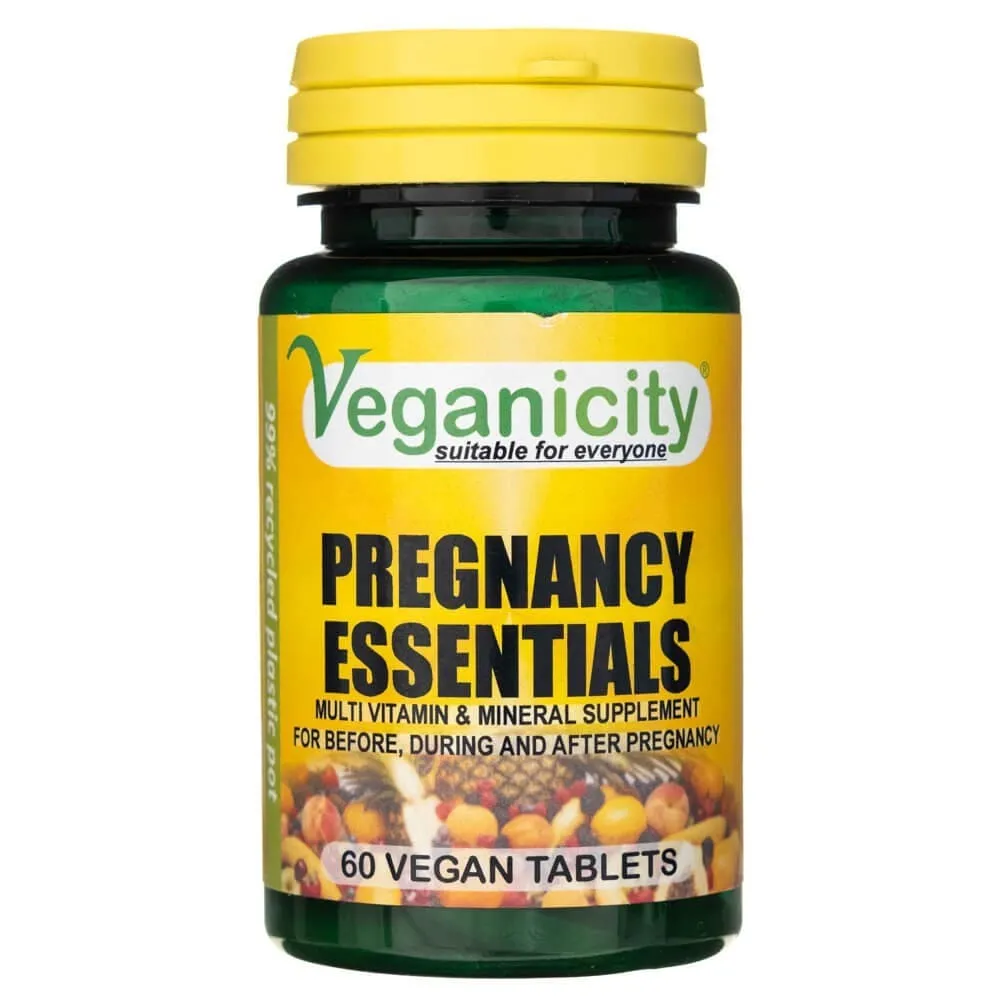 Veganicity Embarazo Essentials - 60 Tabletas