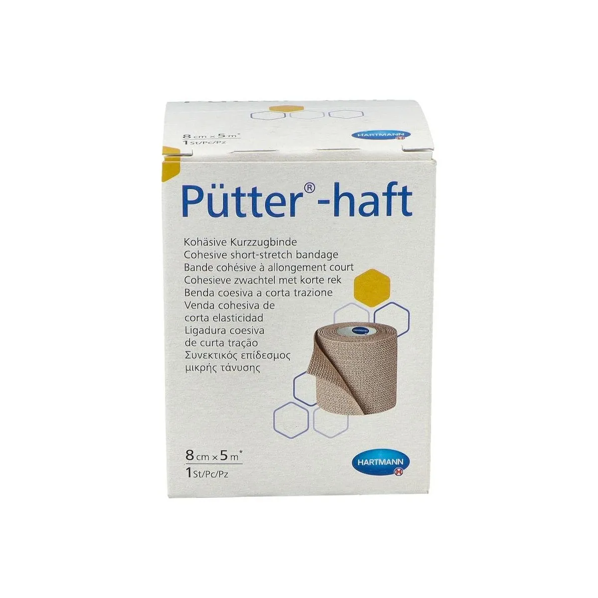 Venda Putter-Haft Cohesi Ela 8Cmx5M