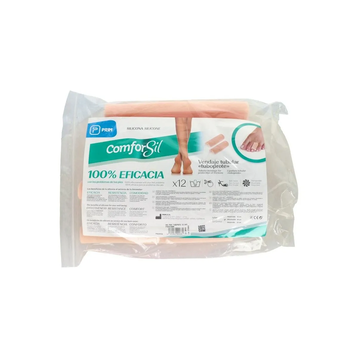 Vendaje Tubular Comforsil Tuboprote 25 Cm 12 Uds Prim T M