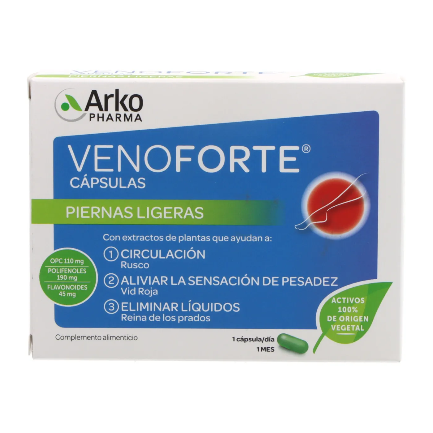 Venoforte Piernas Ligeras 30 Caps