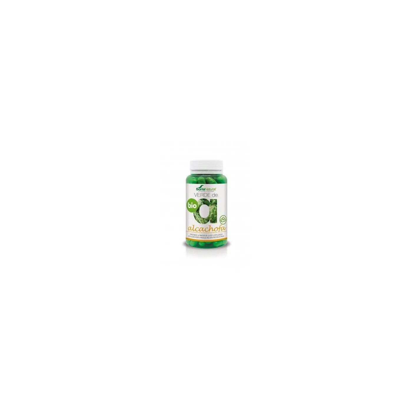 Verde De Alcachofa 80 Caps 630 Mg Soria Natural