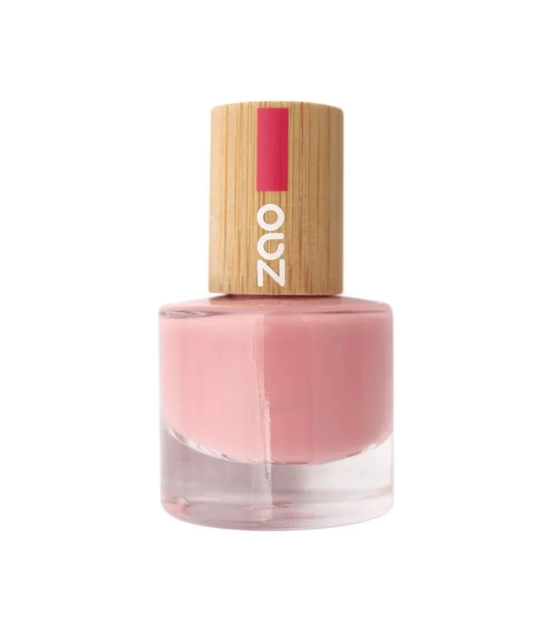 Esmalte de uñas orgánico - 662 Rosa empolvado - 8 ml - Zao Make-up