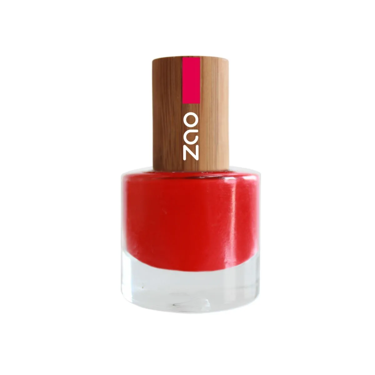 Esmalte de uñas orgánico - 650 Rojo carmín - 8 ml - Zao Make-up