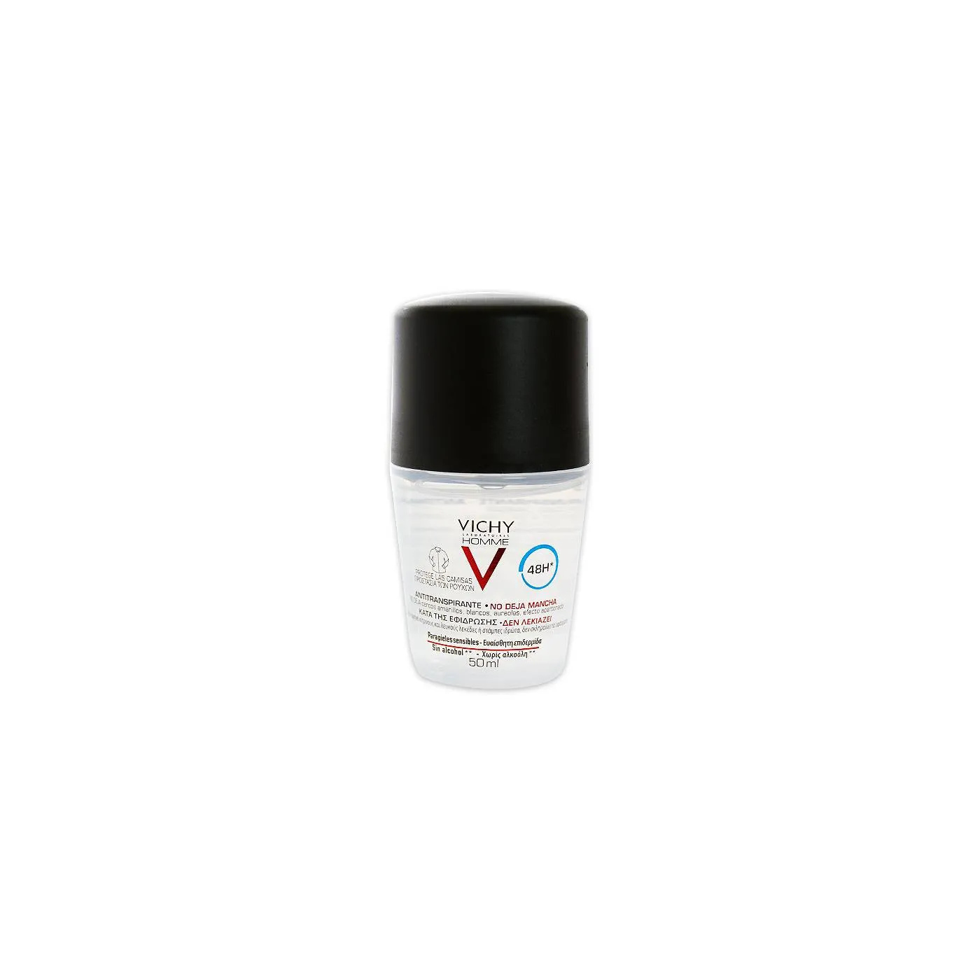 Vichy Homme Antitranspirante Antimanchas 50 ml