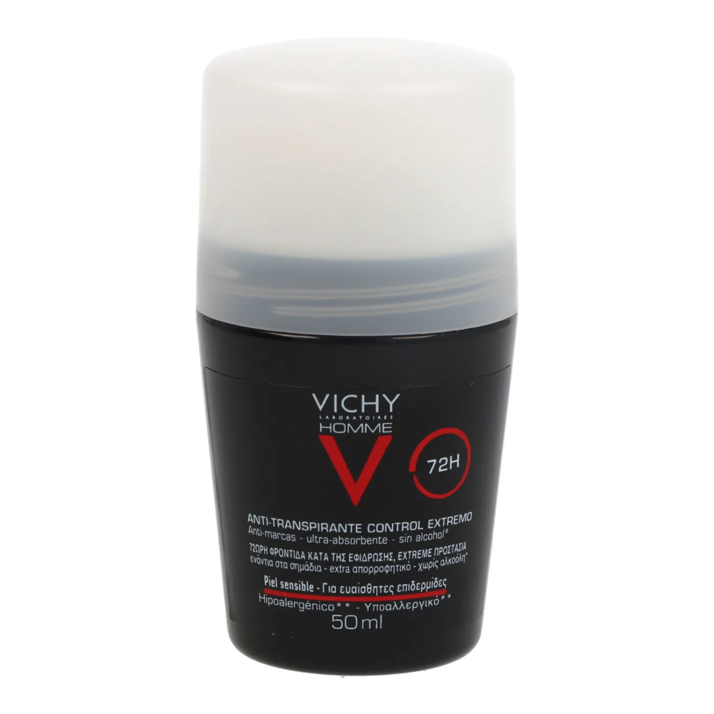 Vichy Homme Antitranspirante Control Extremo 72h