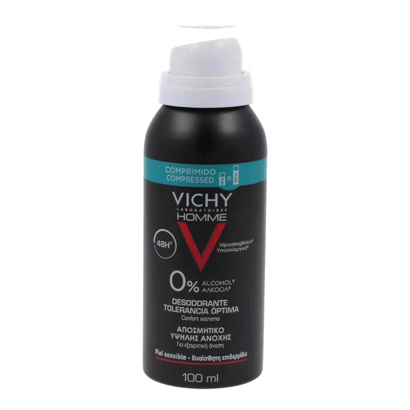 Vichy Homme Desodorante Tolerancia Optima 48 H A