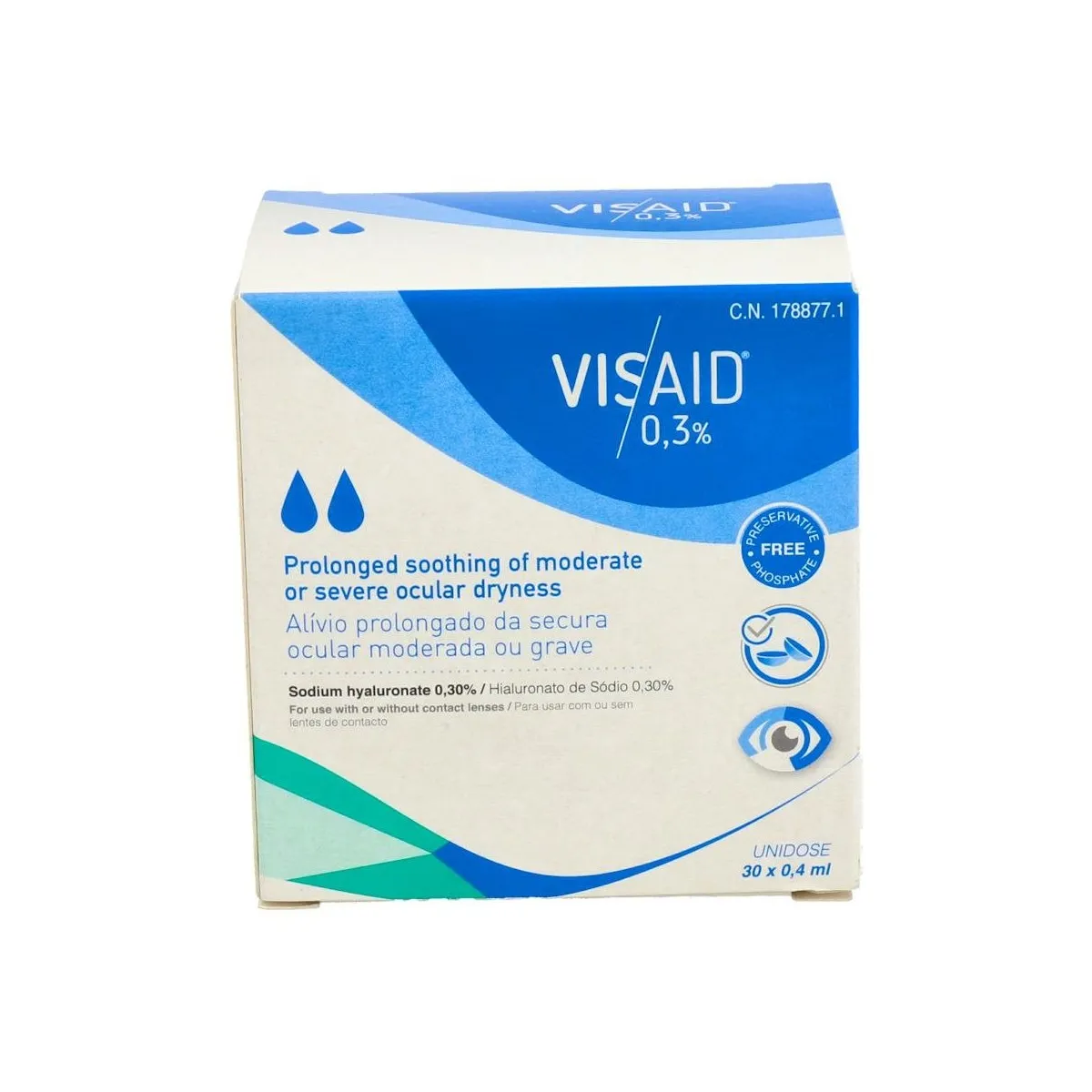 Visaid 0,3% 30 Monodos 0,4ml