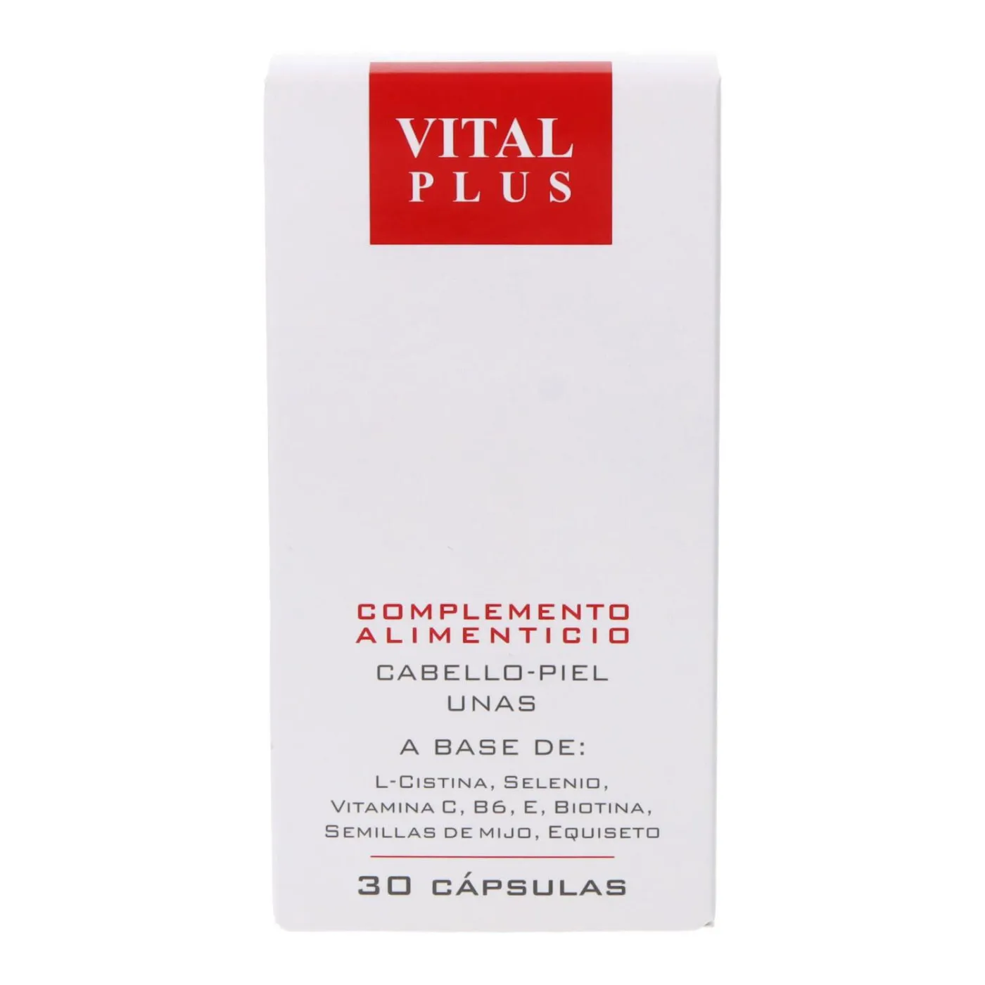 Vital Plus Active Cabello Piel Y Uñas 30 Caps