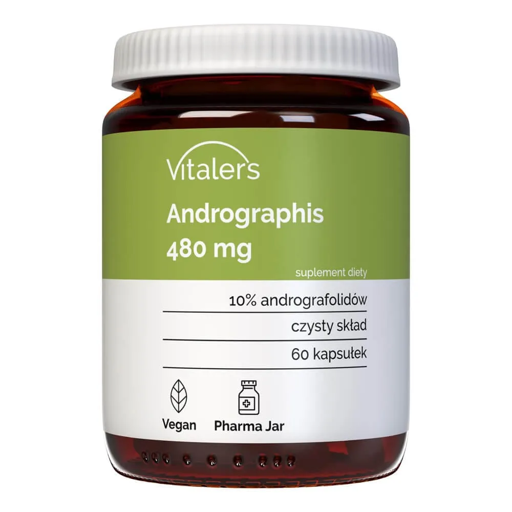Vitaler's Andrographis 480 mg - 60 Cápsulas
