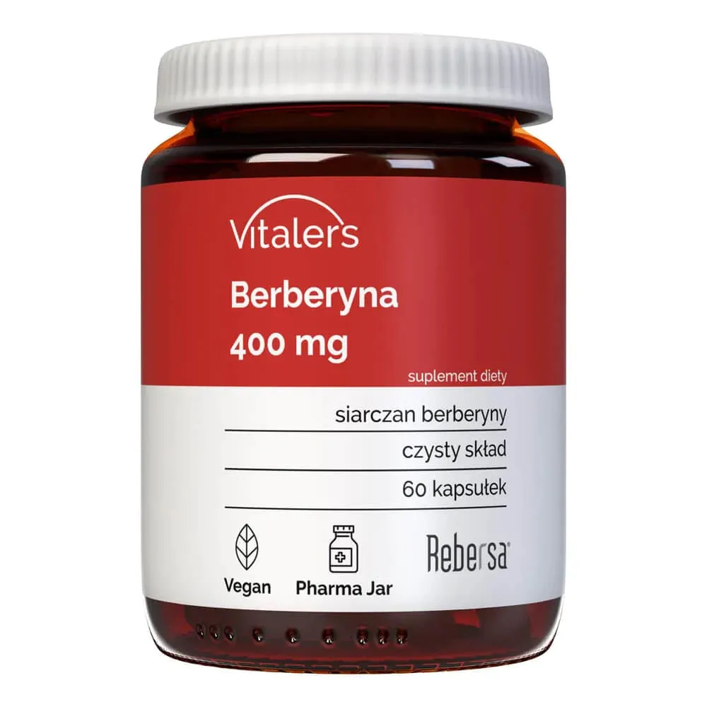 Vitaler's Berberina 400 mg - 60 Cápsulas