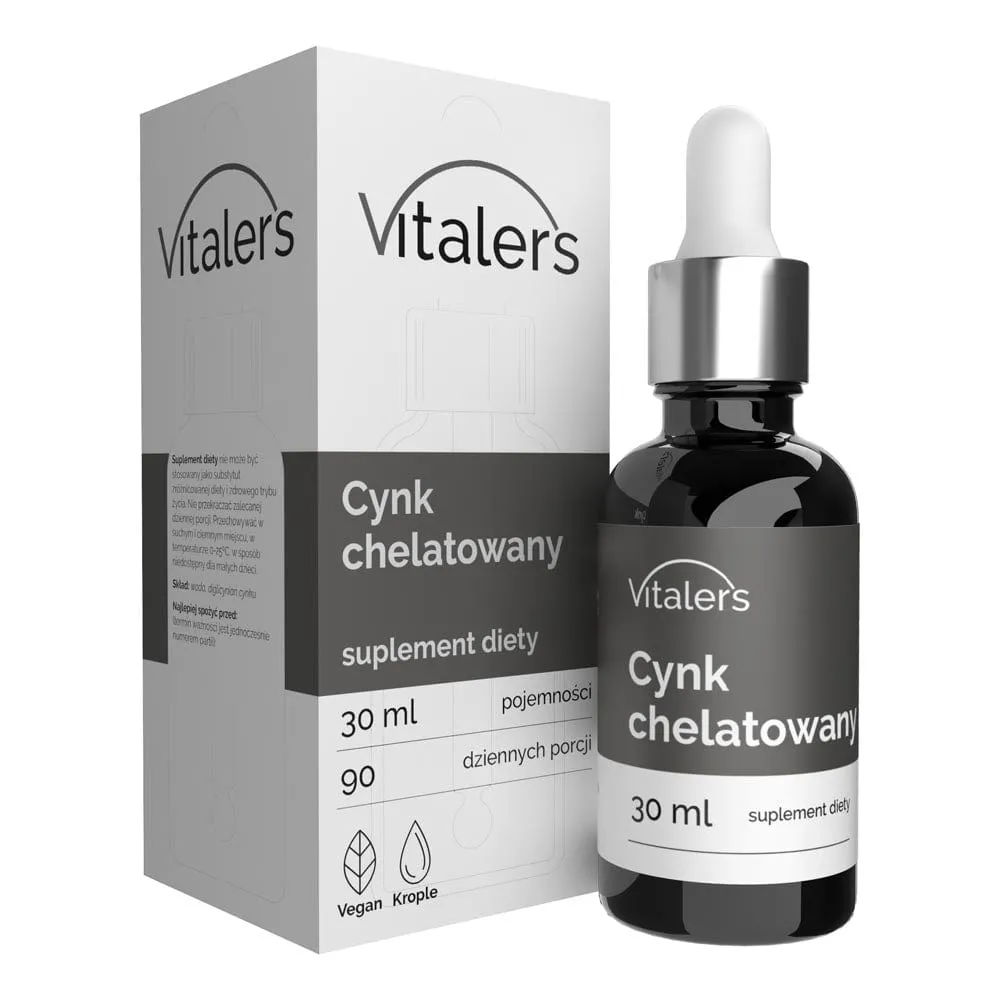 Vitaler's Zinc quelatado 15 mg, gotas - 30 ml
