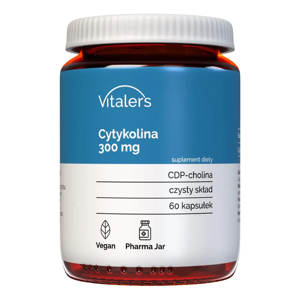 Vitaler's Citicolina 300 mg - 60 Cápsulas