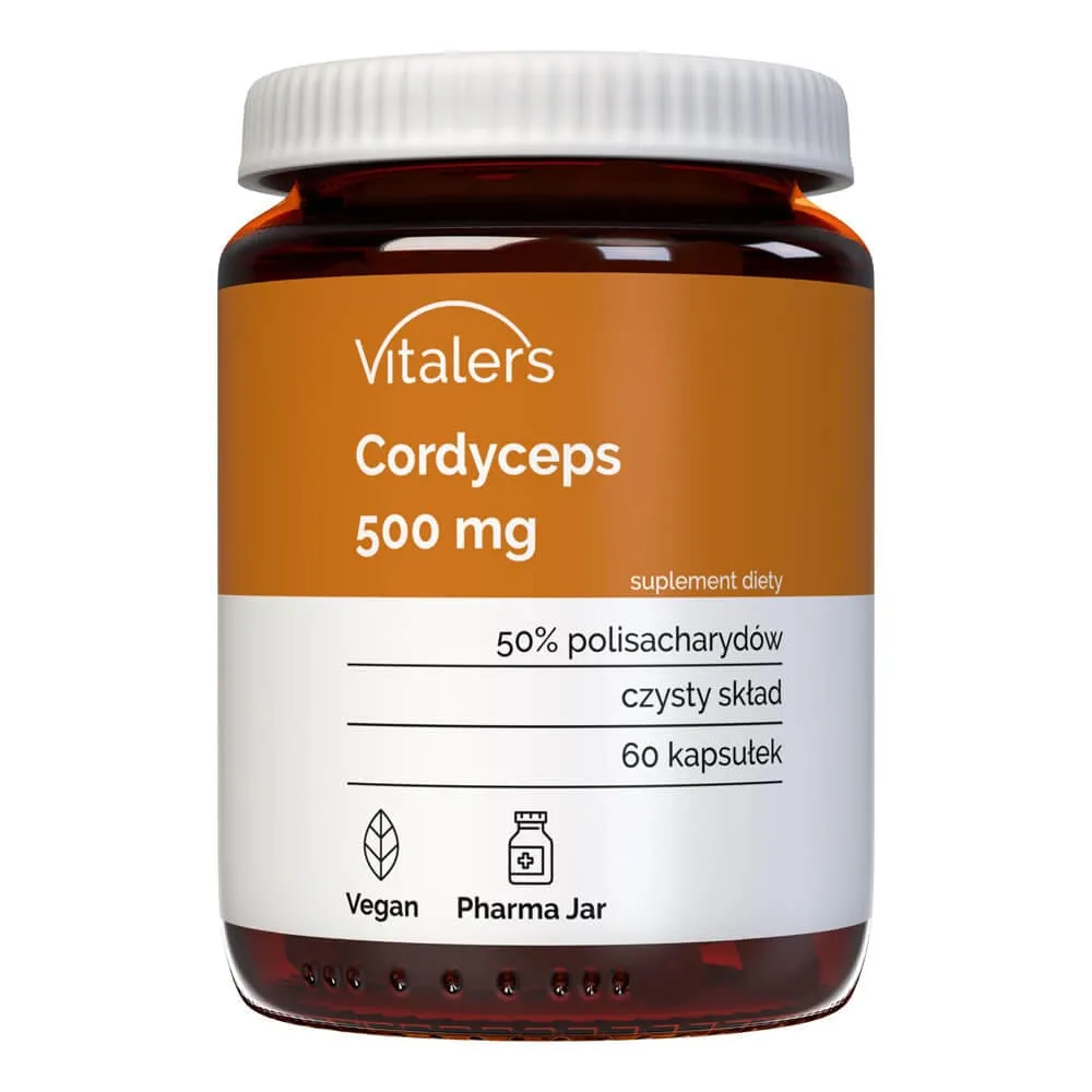Vitaler's Cordyceps 500 mg - 60 Cápsulas