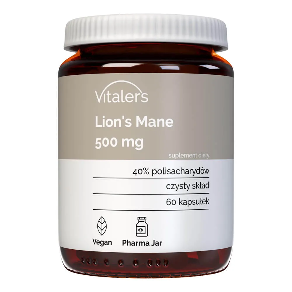 Vitaler's Melena de León 500 mg - 60 Cápsulas