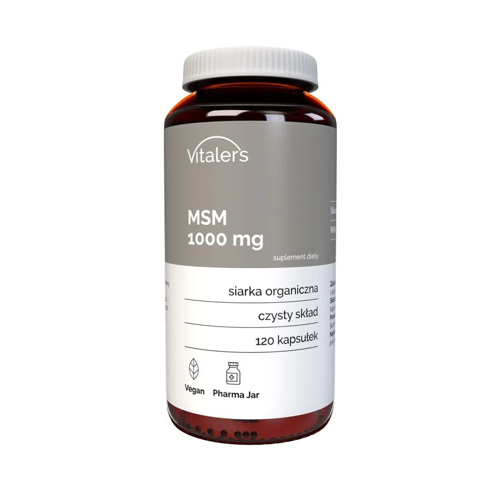 Vitaler's MSM 1000 mg - 120 Cápsulas