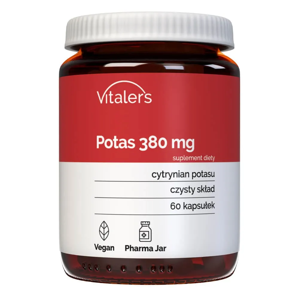 Vitaler's Citrato de Potasio 380 mg - 60 Cápsulas