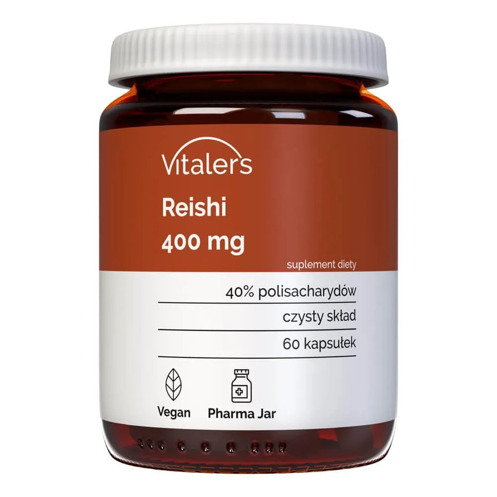 Vitaler's Reishi 400 mg - 60 Cápsulas