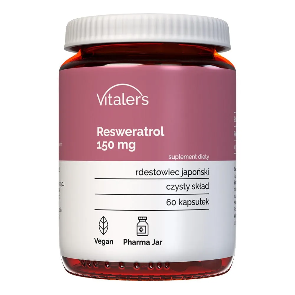 Vitaler's Resveratrol 150 mg - 60 Cápsulas