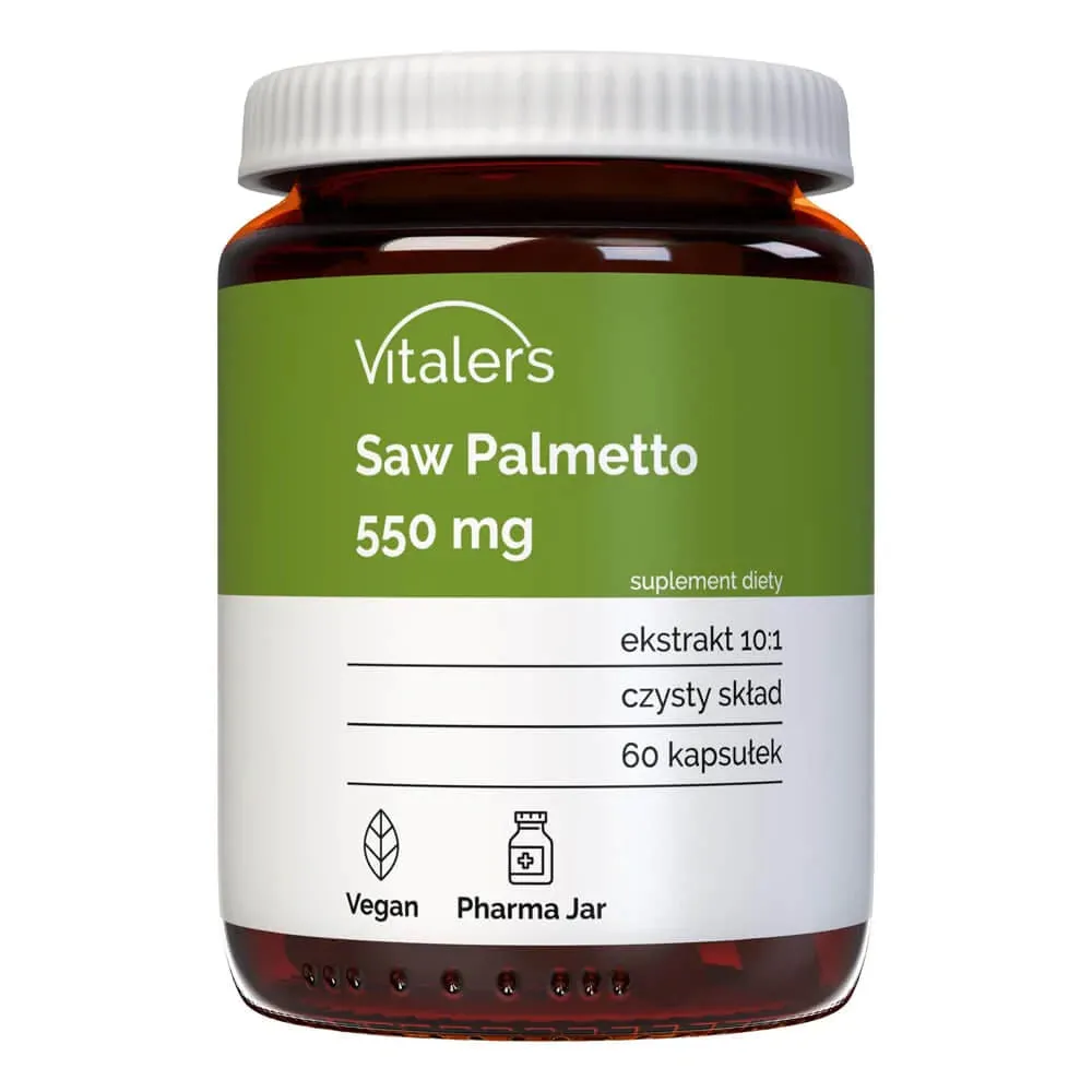 Vitaler's Saw Palmetto 550 mg - 60 Cápsulas